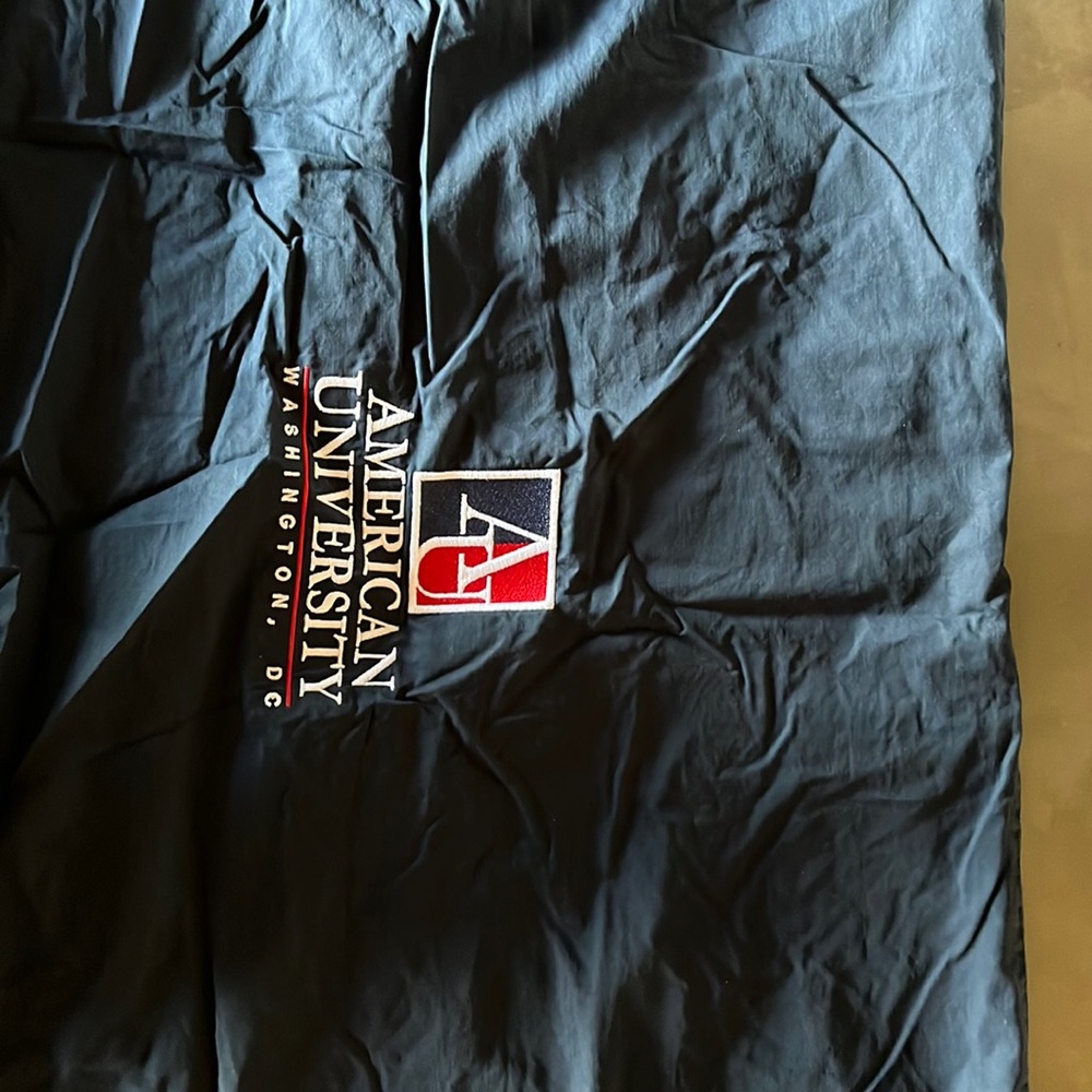 American University Embroidered Body Pillow Cover
